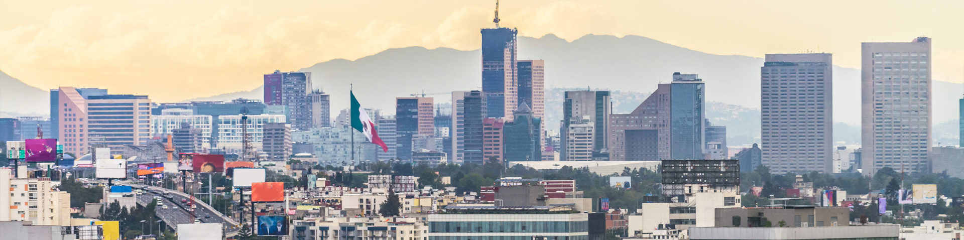 Mexico City skyline